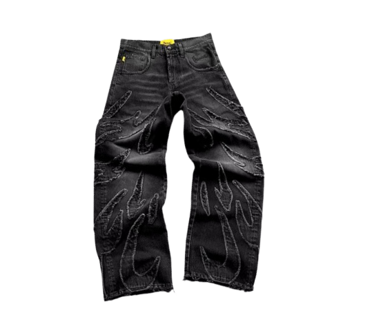 Jeans ripped
