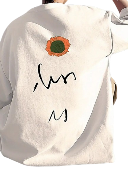 T-shirt tournesol
