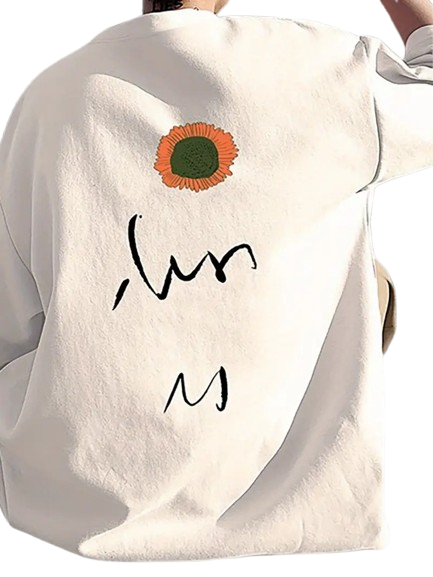 T-shirt tournesol