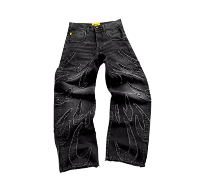 Jeans ripped