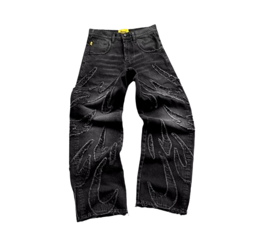 Jeans ripped