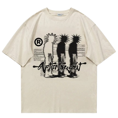 T-shirt "Aftertought"